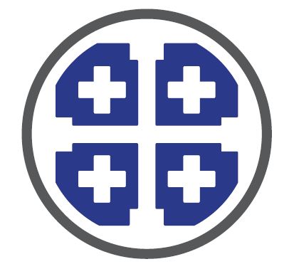 Calvary blue logo transparent