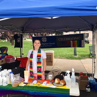 Morgan at PRIDE 2017