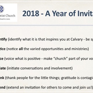 2018 A of Invitation